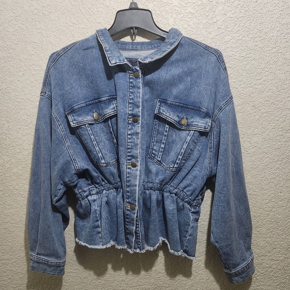 Maurices Denim Blue Women's Jacket